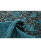 Onyx 9'11'' X 14'10'' Hand-Knotted Wool Rug 9'11'' x 14'10'' (298 X 445) / Teal / N/A