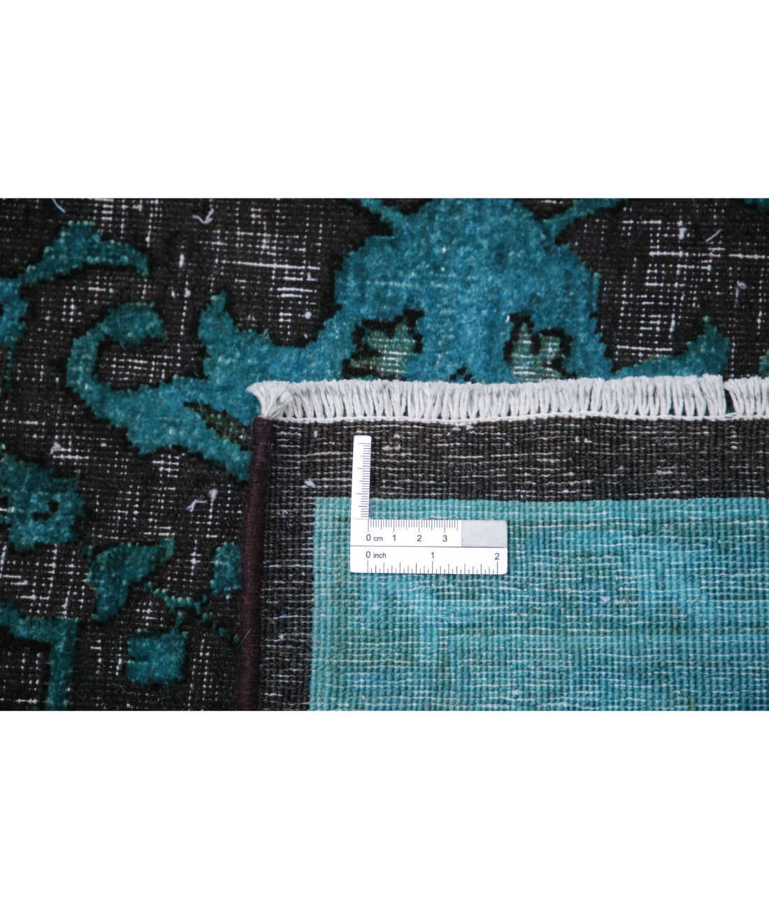 Onyx 9'11'' X 14'10'' Hand-Knotted Wool Rug 9'11'' x 14'10'' (298 X 445) / Teal / N/A