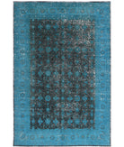 Onyx 9'11'' X 14'10'' Hand-Knotted Wool Rug 9'11'' x 14'10'' (298 X 445) / Teal / N/A