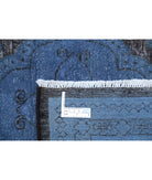 Onyx 8'1'' X 9'9'' Hand-Knotted Wool Rug 8'1'' x 9'9'' (243 X 293) / Blue / Blue