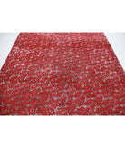 Onyx 7'9'' X 9'10'' Hand-Knotted Wool Rug 7'9'' x 9'10'' (233 X 295) / Red / Red