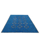 Onyx 6'5'' X 8'1'' Hand-Knotted Wool Rug 6'5'' x 8'1'' (193 X 243) / Blue / Blue