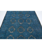 Onyx 6'2'' X 8'8'' Hand-Knotted Wool Rug 6'2'' x 8'8'' (185 X 260) / Blue / Blue