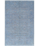 Onyx 5'10'' X 9'4'' Hand-Knotted Wool Rug 5'10'' x 9'4'' (175 X 280) / Grey / Grey