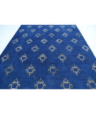 Onyx 8'9'' X 11'5'' Hand-Knotted Wool Rug 8'9'' x 11'5'' (263 X 343) / Blue / Ivory