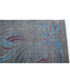 Onyx 8'10'' X 11'6'' Hand-Knotted Wool Rug 8'10'' x 11'6'' (265 X 345) / Grey / Blue