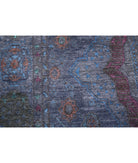 Onyx 9'8'' X 15'7'' Hand-Knotted Wool Rug 9'8'' x 15'7'' (290 X 468) / Blue / Grey