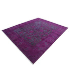 Onyx 7'10'' X 9'5'' Hand-Knotted Wool Rug 7'10'' x 9'5'' (235 X 283) / Purple / Purple