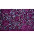 Onyx 7'10'' X 9'5'' Hand-Knotted Wool Rug 7'10'' x 9'5'' (235 X 283) / Purple / Purple