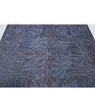 Onyx 6'1'' X 8'5'' Hand-Knotted Wool Rug 6'1'' x 8'5'' (183 X 253) / Grey / Blue