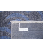 Onyx 6'1'' X 8'5'' Hand-Knotted Wool Rug 6'1'' x 8'5'' (183 X 253) / Grey / Blue