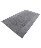 Onyx 5'9'' X 10'0'' Hand-Knotted Wool Rug 5'9'' x 10'0'' (173 X 300) / Blue / Grey