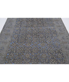 Onyx 5'9'' X 10'0'' Hand-Knotted Wool Rug 5'9'' x 10'0'' (173 X 300) / Blue / Grey