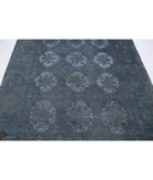 Onyx 6'1'' X 8'11'' Hand-Knotted Wool Rug 6'1'' x 8'11'' (183 X 268) / Grey / Blue