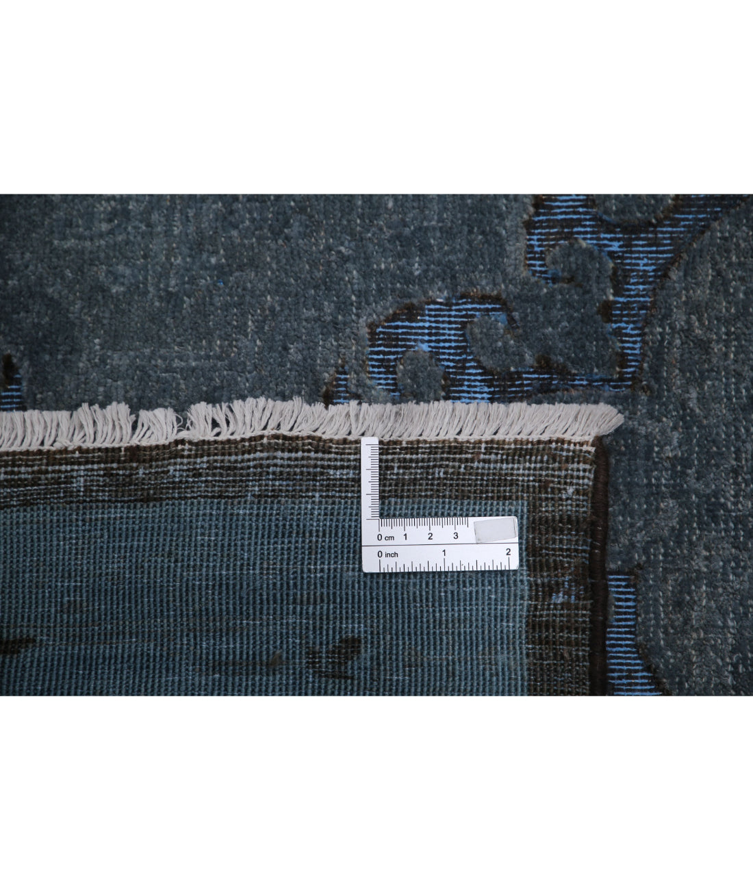 Onyx 6'1'' X 8'11'' Hand-Knotted Wool Rug 6'1'' x 8'11'' (183 X 268) / Grey / Blue