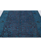 Onyx 6'11'' X 9'8'' Hand-Knotted Wool Rug 6'11'' x 9'8'' (208 X 290) / Blue / Purple