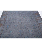 Onyx 6'0'' X 9'0'' Hand-Knotted Wool Rug 6'0'' x 9'0'' (180 X 270) / Grey / Blue