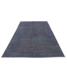 Onyx 5'10'' X 8'5'' Hand-Knotted Wool Rug 5'10'' x 8'5'' (175 X 253) / Grey / Purple