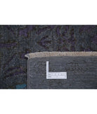 Onyx 5'10'' X 8'5'' Hand-Knotted Wool Rug 5'10'' x 8'5'' (175 X 253) / Grey / Purple