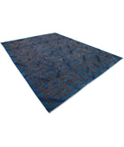 Onyx 10'0'' X 13'2'' Hand-Knotted Wool Rug 10'0'' x 13'2'' (300 X 395) / Teal / Teal