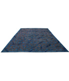 Onyx 10'0'' X 13'2'' Hand-Knotted Wool Rug 10'0'' x 13'2'' (300 X 395) / Teal / Teal