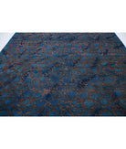 Onyx 10'0'' X 13'2'' Hand-Knotted Wool Rug 10'0'' x 13'2'' (300 X 395) / Teal / Teal