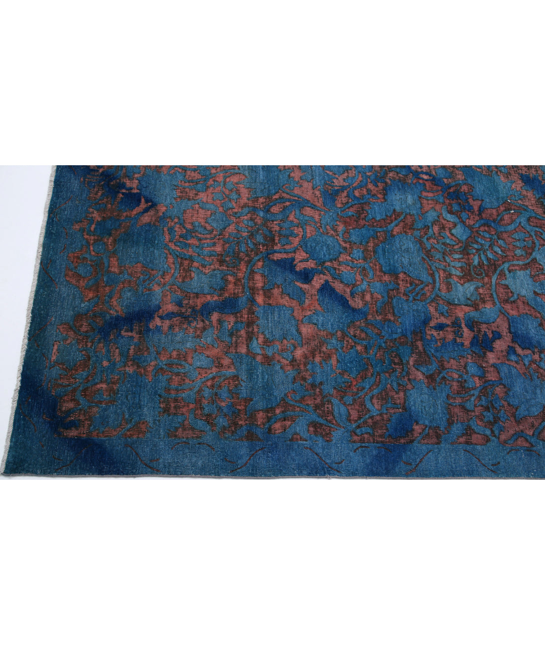 Onyx 10'0'' X 13'2'' Hand-Knotted Wool Rug 10'0'' x 13'2'' (300 X 395) / Teal / Teal