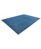 Onyx 9'7'' X 13'3'' Hand-Knotted Wool Rug 9'7'' x 13'3'' (288 X 398) / Blue / Pink