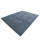 Onyx 8'8'' X 11'5'' Hand-Knotted Wool Rug 8'8'' x 11'5'' (260 X 343) / Grey / Grey