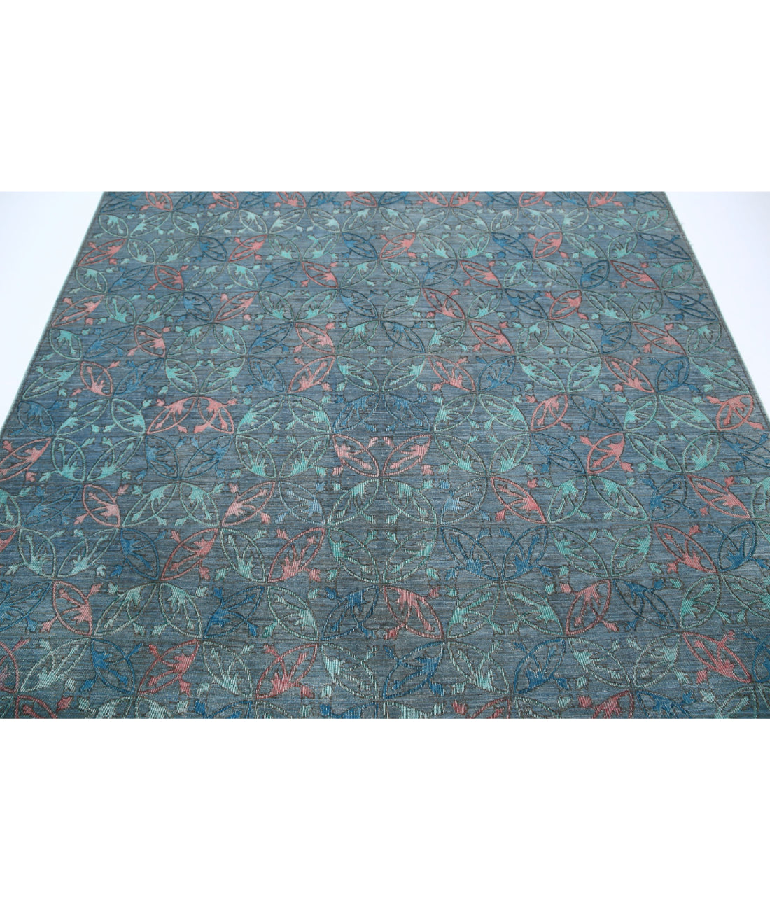 Onyx 6'10'' X 9'0'' Hand-Knotted Wool Rug 6'10'' x 9'0'' (205 X 270) / Blue / N/A