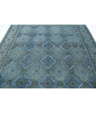 Onyx 7'11'' X 9'7'' Hand-Knotted Wool Rug 7'11'' x 9'7'' (238 X 288) / Grey / Blue