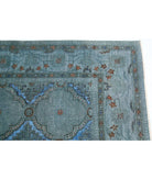 Onyx 7'11'' X 9'7'' Hand-Knotted Wool Rug 7'11'' x 9'7'' (238 X 288) / Grey / Blue