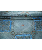 Onyx 7'11'' X 9'7'' Hand-Knotted Wool Rug 7'11'' x 9'7'' (238 X 288) / Grey / Blue