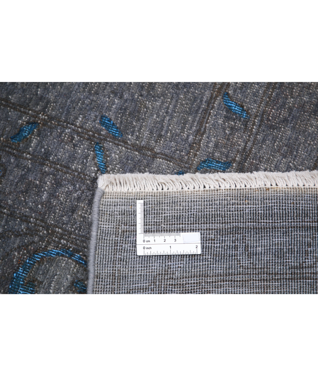 Onyx 8'9'' X 12'7'' Hand-Knotted Wool Rug 8'9'' x 12'7'' (263 X 378) / Grey / Grey