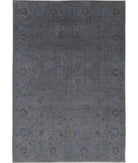 Onyx 8'9'' X 12'7'' Hand-Knotted Wool Rug 8'9'' x 12'7'' (263 X 378) / Grey / Grey