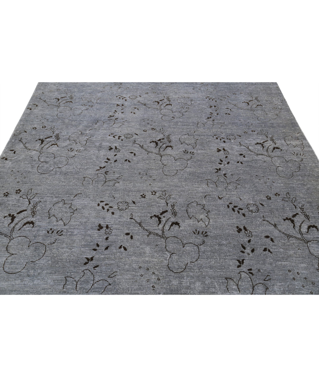 Onyx 6'5'' X 8'1'' Hand-Knotted Wool Rug 6'5'' x 8'1'' (193 X 243) / Grey / Grey