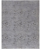 Onyx 6'5'' X 8'1'' Hand-Knotted Wool Rug 6'5'' x 8'1'' (193 X 243) / Grey / Grey