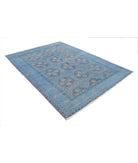 Onyx 5'10'' X 8'0'' Hand-Knotted Wool Rug 5'10'' x 8'0'' (175 X 240) / Blue / Purple