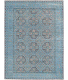 Onyx 5'10'' X 8'0'' Hand-Knotted Wool Rug 5'10'' x 8'0'' (175 X 240) / Blue / Purple