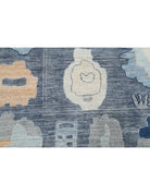 Oushak 10' 4" X 14' 0" Hand-Knotted Wool Rug 10' 4" X 14' 0" (315 X 427) / Charcoal / Grey