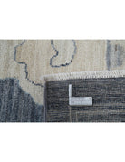 Oushak 10' 4" X 14' 0" Hand-Knotted Wool Rug 10' 4" X 14' 0" (315 X 427) / Charcoal / Grey