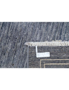 Oushak 12' 3" X 14' 11" Hand-Knotted Wool Rug 12' 3" X 14' 11" (373 X 455) / Charcoal / Ivory