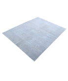 Overdye 4'11'' X 6'3'' Hand-Knotted Wool Rug 4'11'' x 6'3'' (148 X 188) / Grey / Grey