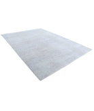 Overdye 9'0'' X 12'4'' Hand-Knotted Wool Rug 9'0'' x 12'4'' (270 X 370) / Grey / N/A