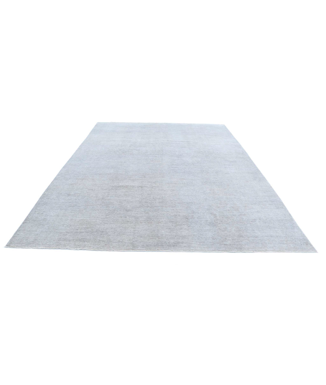 Overdye 9'0'' X 12'4'' Hand-Knotted Wool Rug 9'0'' x 12'4'' (270 X 370) / Grey / N/A