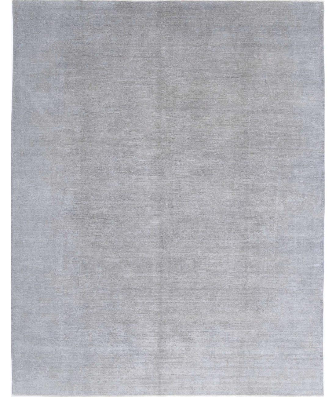 Overdye 8'11'' X 11'4'' Hand-Knotted Wool Rug 8'11'' x 11'4'' (268 X 340) / Grey / N/A