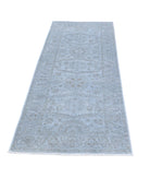 Overdye 2'8'' X 6'11'' Hand-Knotted Wool Rug 2'8'' x 6'11'' (80 X 208) / Blue / Blue