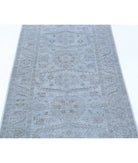 Overdye 2'8'' X 6'11'' Hand-Knotted Wool Rug 2'8'' x 6'11'' (80 X 208) / Blue / Blue