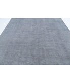 Overdye 8'8'' X 11'5'' Hand-Knotted Wool Rug 8'8'' x 11'5'' (260 X 343) / Grey / Grey