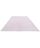 Overdye 9'11'' X 13'6'' Hand-Knotted Wool Rug 9'11'' x 13'6'' (298 X 405) / Pink / Pink